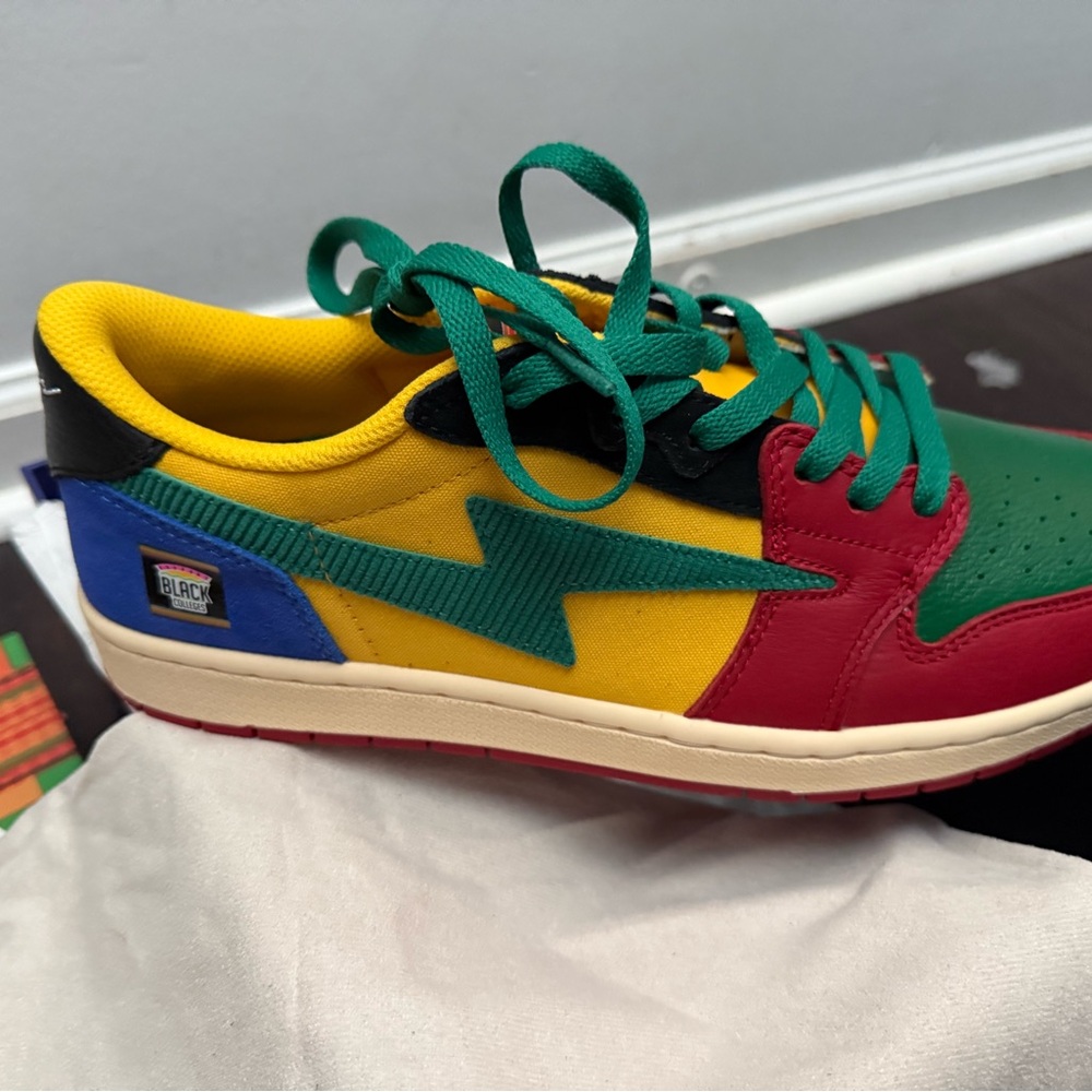 Colorful Low-Top Sneakers